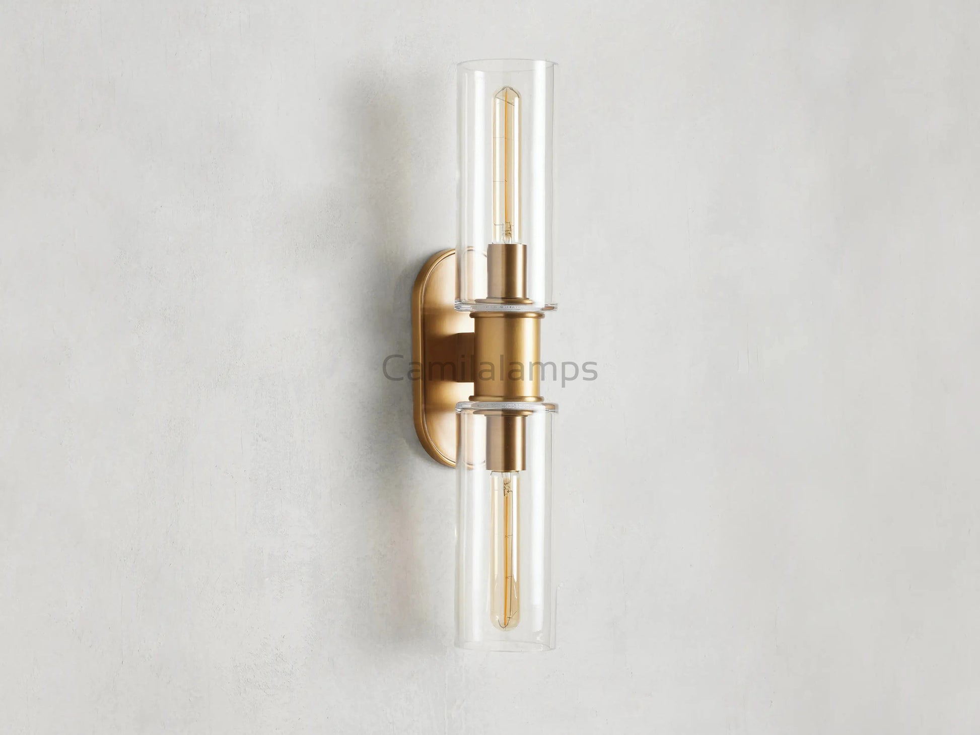 Harlin 2 - Light Wall Sconce in Clear - Camilalamps - CA - 10031H694