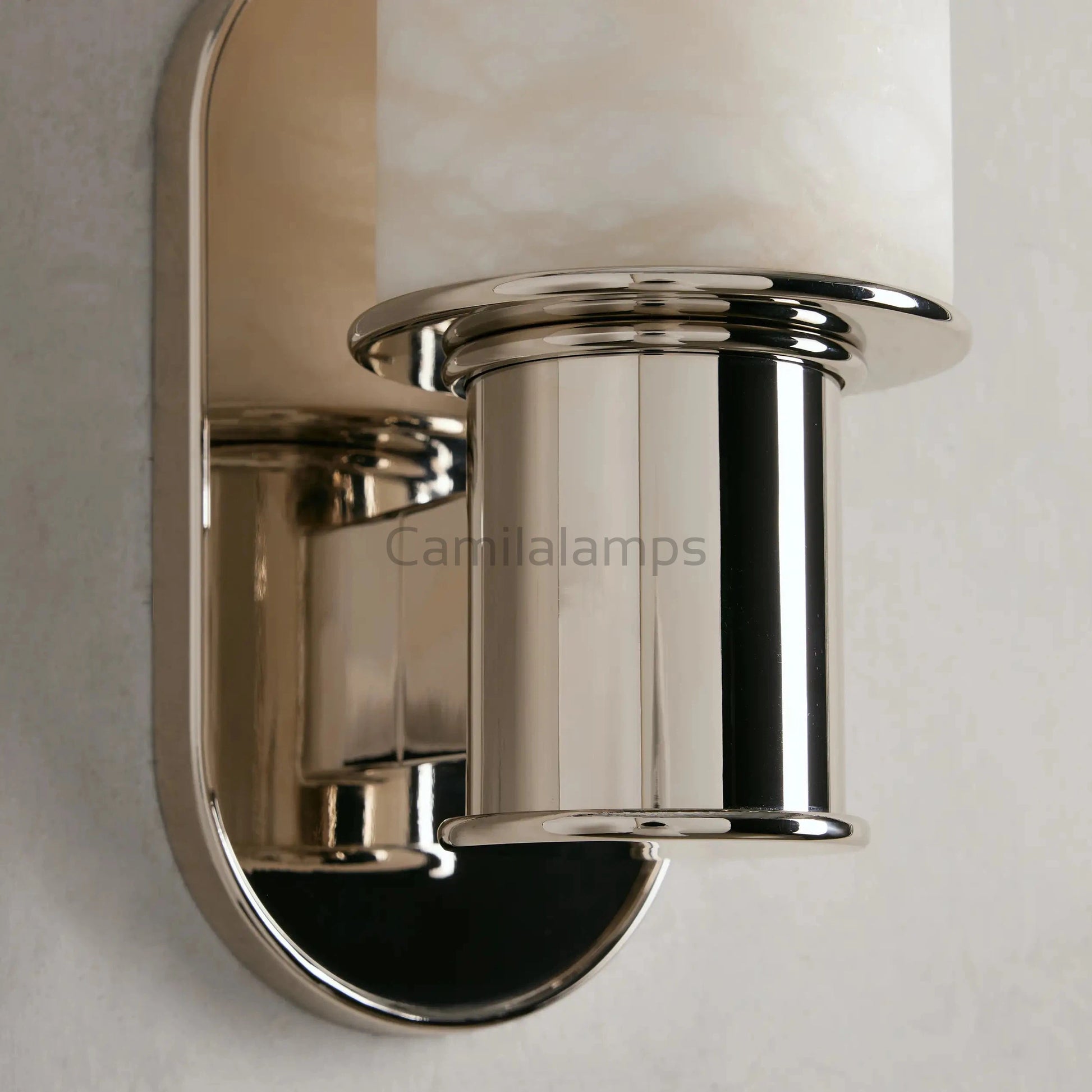 Harlin Wall Sconce in Alabaster - Camilalamps - CA - 10031H635