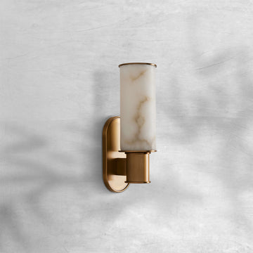 Harlin Wall Sconce in Alabaster - Camilalamps - CA - 10031H635