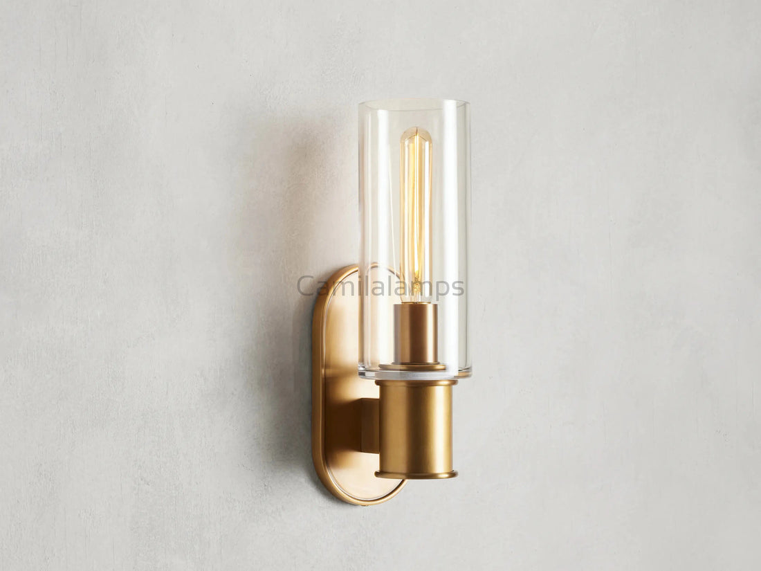 Harlin Wall Sconce in Clear - Camilalamps - CA - 10031H692