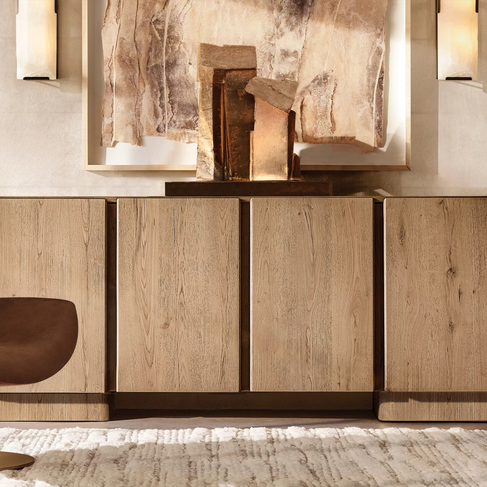 Harlow Calcite Linear Sconce - Camilalamps - CAARHWS - 2561107