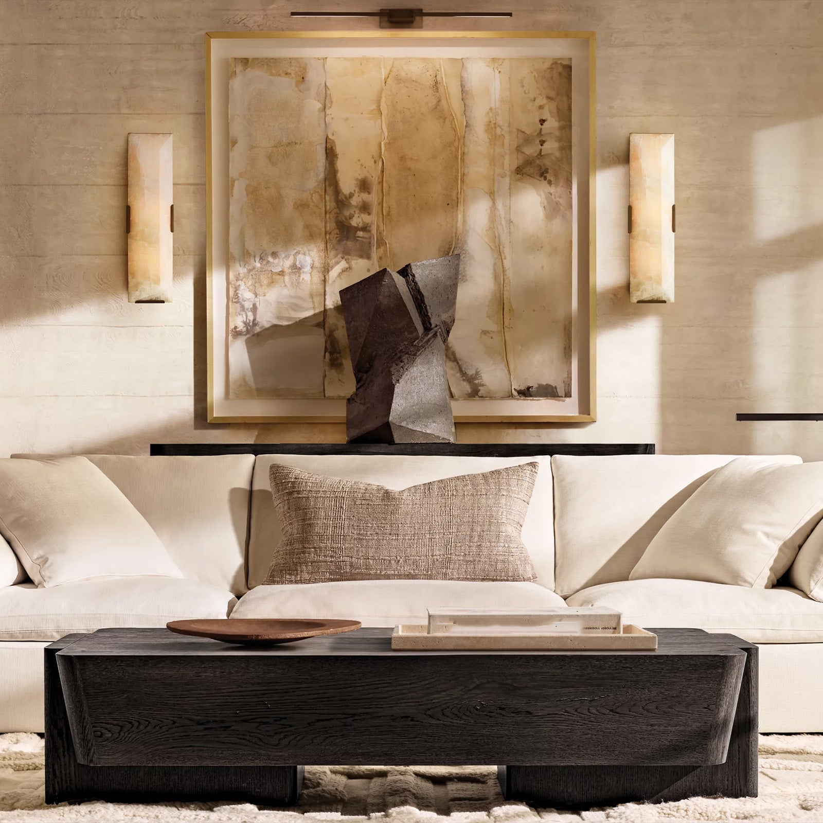 Harlow Calcite Linear Sconce - Camilalamps - CAARHWS - 2561108