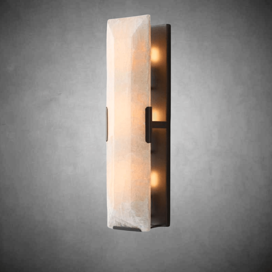 Harlow Calcite Linear Sconce - Camilalamps - CAARHWS - 2561109