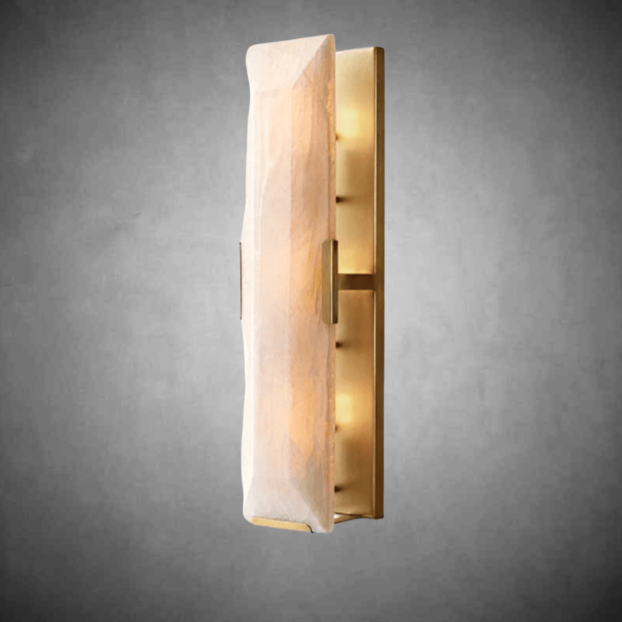 Harlow Calcite Linear Sconce - Camilalamps - CAARHWS - 2561108