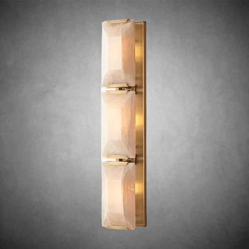 Harlow Calcite Triple Wall Sconce - Camilalamps - CAA - 10032A6