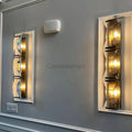 Harlow Crystal Triple Wall Sconce H 32
