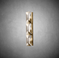 Harlow Crystal Triple Wall Sconce H 32