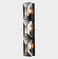 Harlow Crystal Triple Wall Sconce H 32