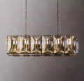 Harlow Multi Crystal Rectangular Chandelier - Camilalamps - Ca0221