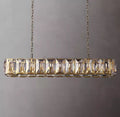 Harlow Multi Crystal Rectangular Chandelier - Camilalamps - CA0230