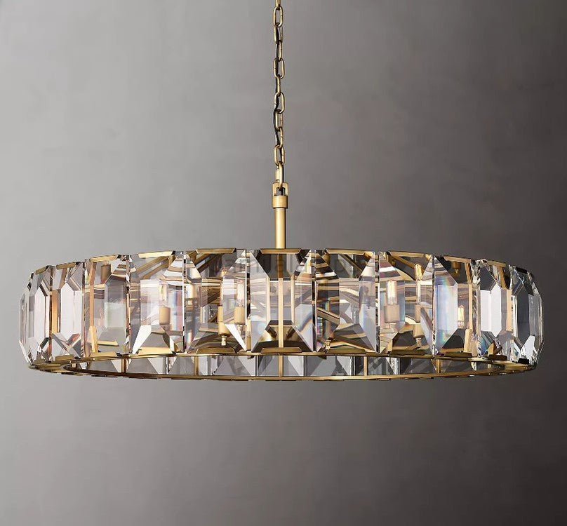 Harlow Multicurve Crystal Round Chandelier - Camilalamps - Ca0218