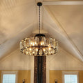 Harlow Multicurve Crystal Round Chandelier - Camilalamps - CA0209