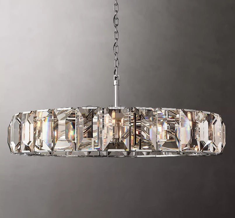 Harlow Multicurve Crystal Round Chandelier - Camilalamps - Ca0220