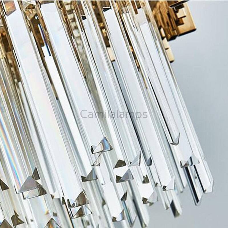 Harper Crystal Wall Sconce 18"H - Camilalamps - CAM - HA - 10