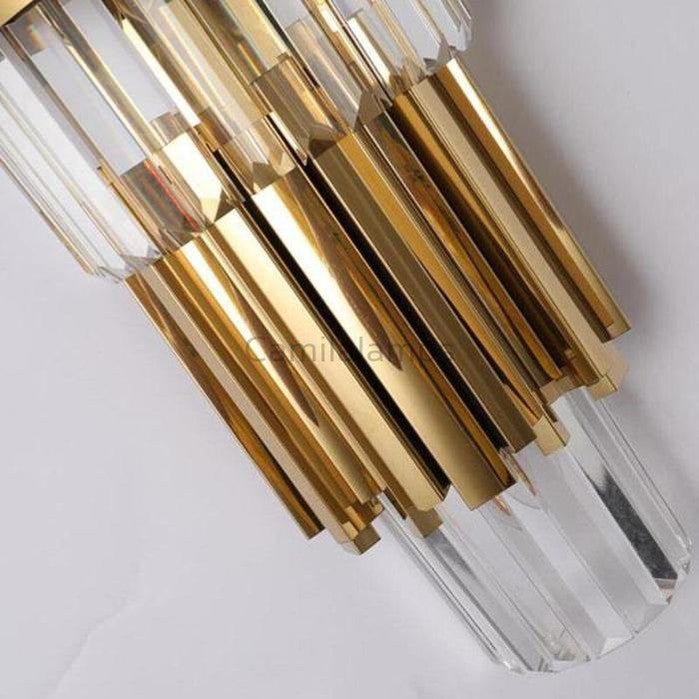 Harper Three Tier Crystal Wall Sconce - Camilalamps - CAM1691