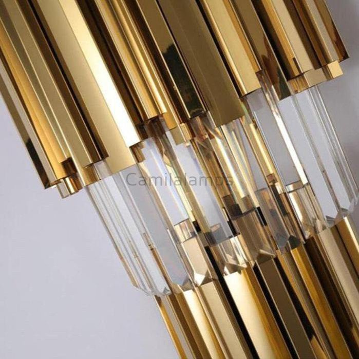 Harper Three Tier Crystal Wall Sconce - Camilalamps - CAM1691