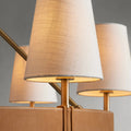 Hastings 6 - Light Halo Chandelier - Camilalamps - CA - 10109H637