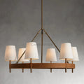 Hastings 6 - Light Halo Chandelier - Camilalamps - Ca-110109H637