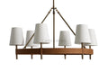 Hastings 6 - Light Halo Chandelier - Camilalamps - CA - 10109H637
