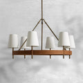 Hastings 6 - Light Halo Chandelier - Camilalamps - Ca-110109H637