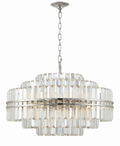 Hayer Round Crystal Chandelier - Camilalamps - CA - HAL - 02