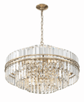 Hayer Round Crystal Chandelier - Camilalamps - CA - HAL - 02