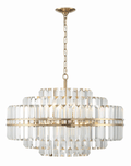 Hayer Round Crystal Chandelier - Camilalamps - CA - HAL - 01