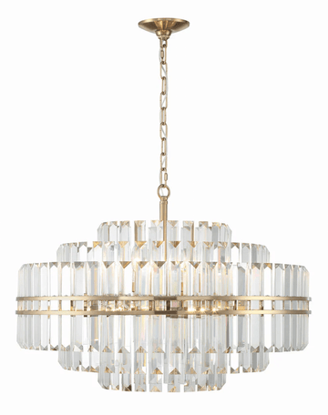Hayer Round Crystal Chandelier - Camilalamps - CA - HAL - 01
