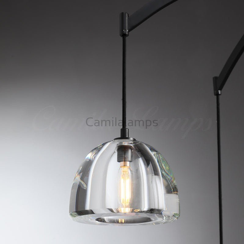 Hemispheae Modern Crystal Chandelier 36", 48", 60" - Camilalamps - CAM1649