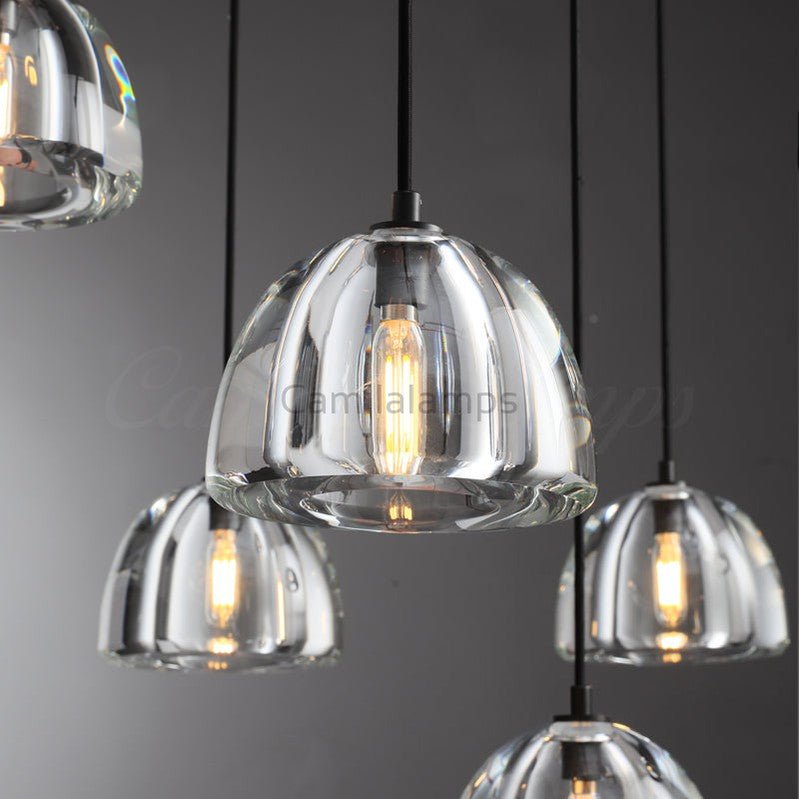 Hemispheae Modern Crystal Chandelier 36", 48", 60" - Camilalamps - CAM1649