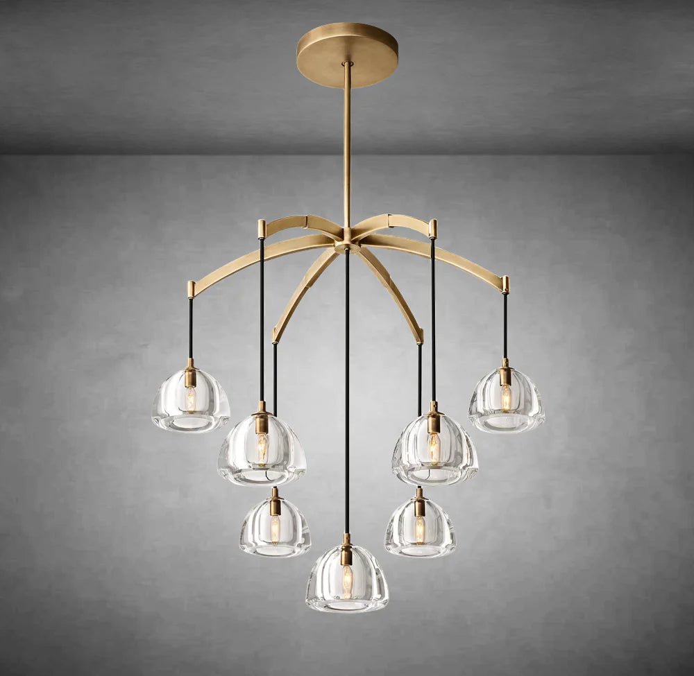 Hemispheae Modern Crystal Chandelier 36", 48", 60" - Camilalamps - CAM1645