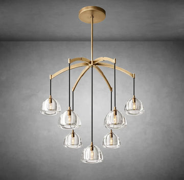 Hemispheae Modern Crystal Chandelier 36", 48", 60" - Camilalamps - CAM1645