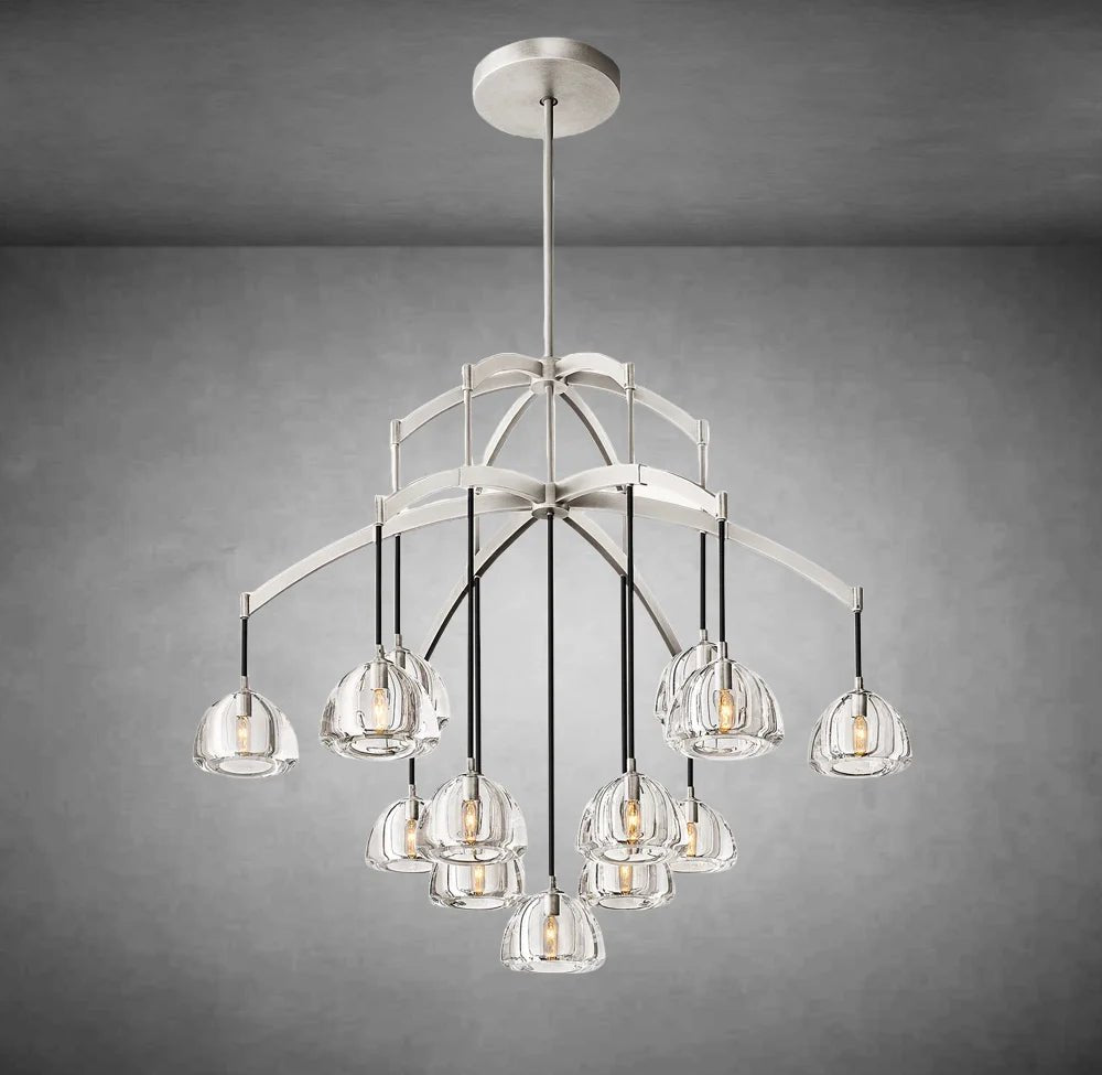Hemispheae Modern Crystal Chandelier 36", 48", 60" - Camilalamps - CAM1650