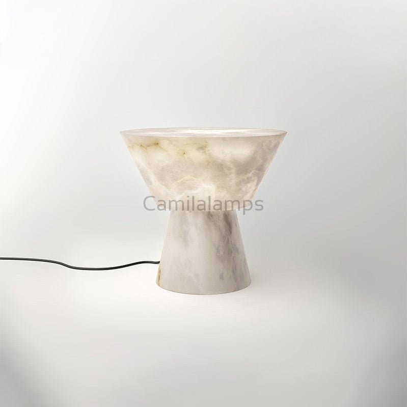 Henqet Alabaster Table Lamp - Camilalamps - Henqe - 902 - 8"/ 2 - 1