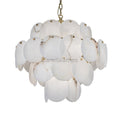 Hestia Modern Round Alabaster Chandelier Light - Camilalamps - CAM - HE - 03