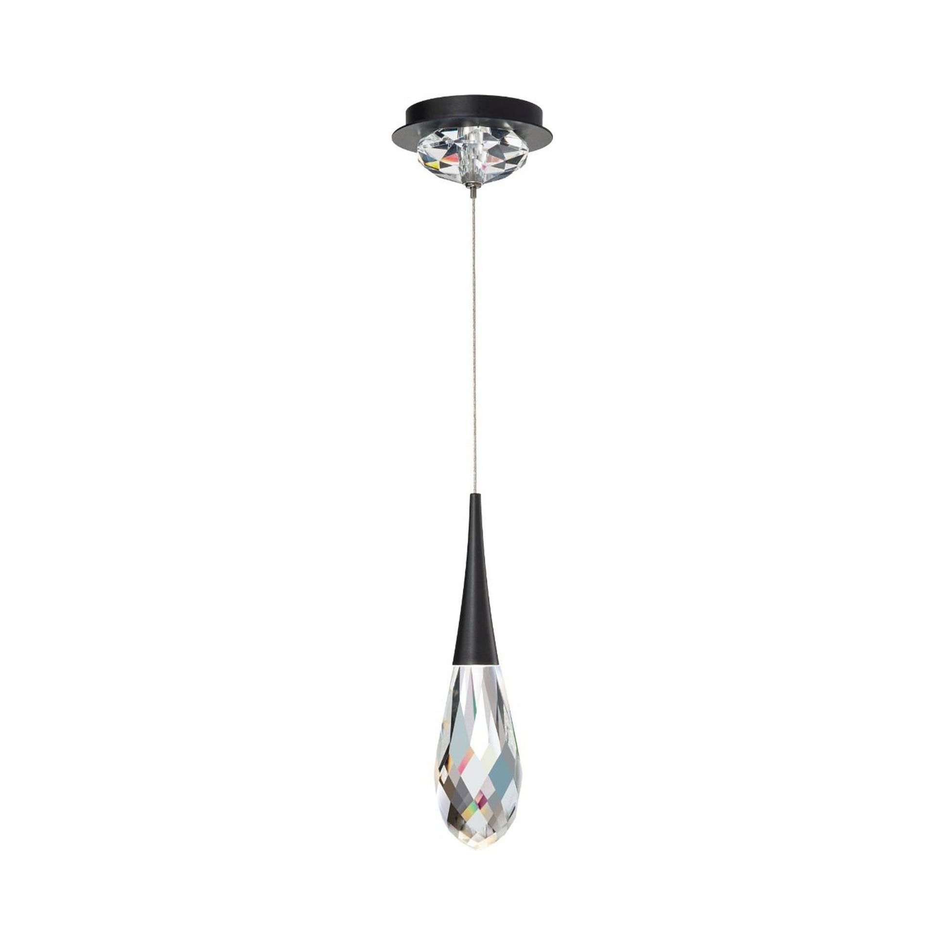 Hibiscus LED Mini Pendant Light - Camilalamps - CA - 21213 - BK