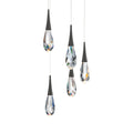 Hibiscus LED Multi Light Pendant Light - Camilalamps - CA - 21205 - BK