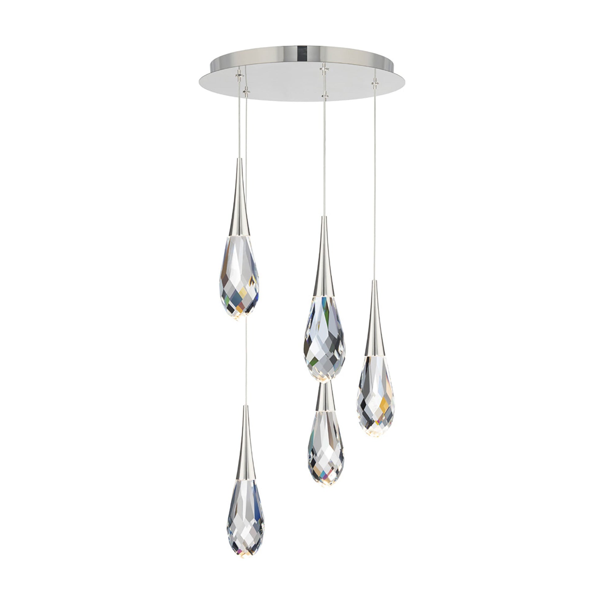 Hibiscus LED Multi Light Pendant Light - Camilalamps - CA - 21203 - AB