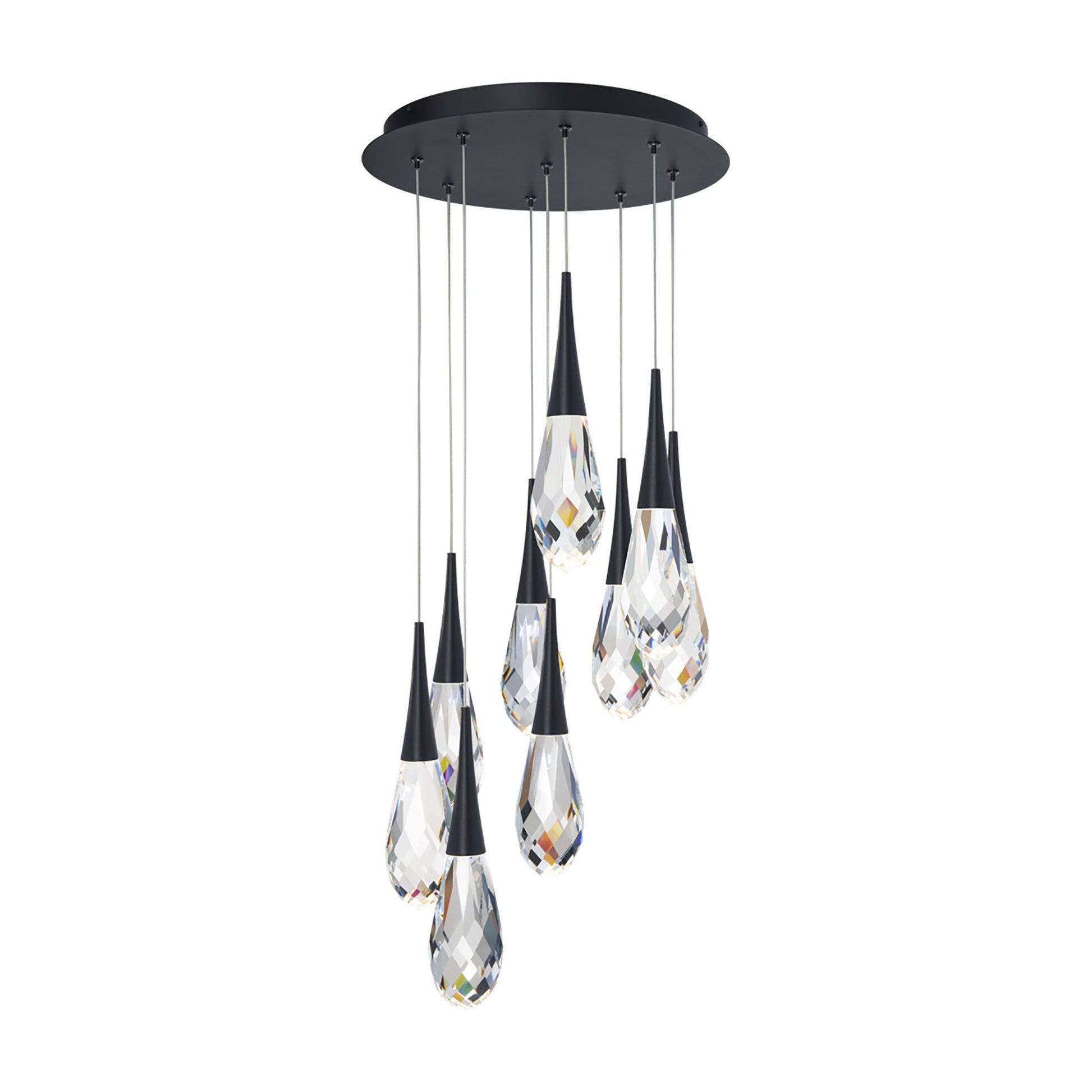 Hibiscus LED Multi Light Pendant Light - Camilalamps - CA - 21203 - AB