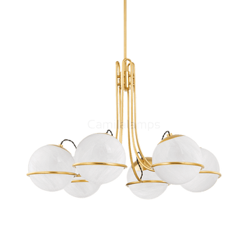 Hingham Clear Functional Design Chandelier - Camilalamps - 3940 - AGB