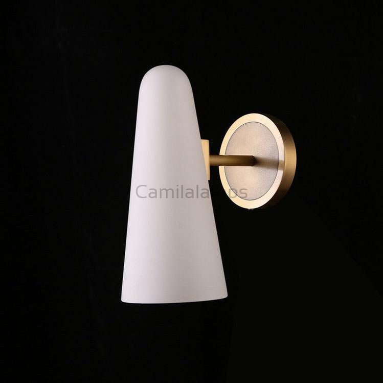 Horn Shape Porcelain Wall Sconce - Camilalamps - ILM0082