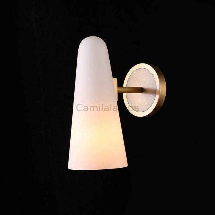 Horn Shape Porcelain Wall Sconce - Camilalamps - ILM0082