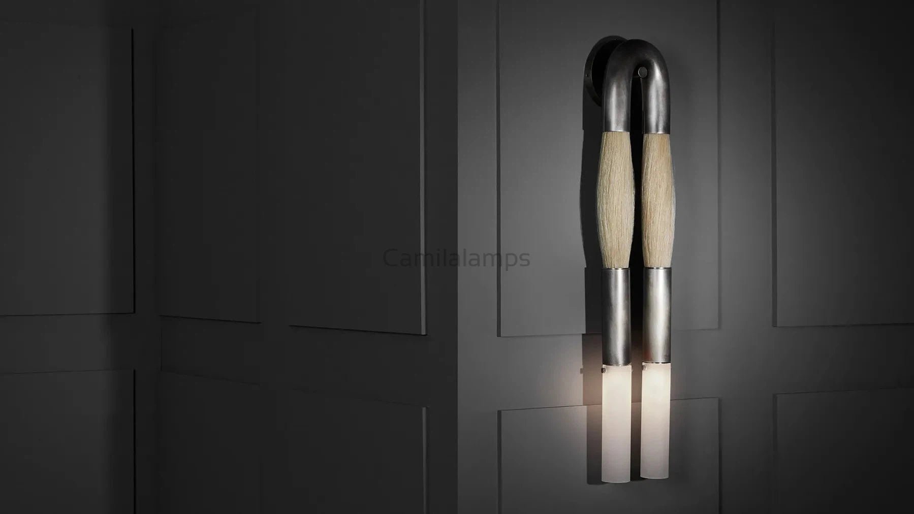 HORSEHAIR : SCONCE - Camilalamps - CA - hor - 008