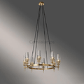 Howar Modern Glass Linear/ Round Chandelier For Dining Room - Camilalamps - Ca-10088