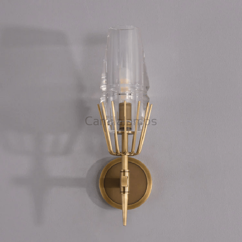 Howar Modern Single Crystal Wall Sconce - Camilalamps - ILM0903