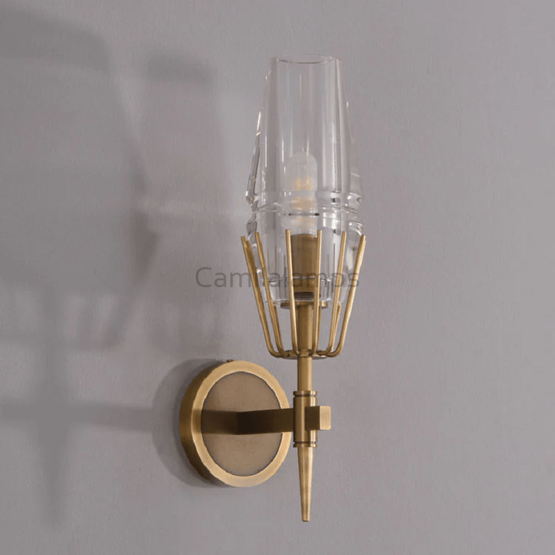 Howar Modern Single Crystal Wall Sconce - Camilalamps - ILM0903