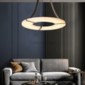 Huan Alabaster Chandelier - Camilalamps - Huan - 864 - 33.5