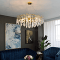 Hurrey Branch Crystal Raindrop Chandelier - Camilalamps - SID - 1013