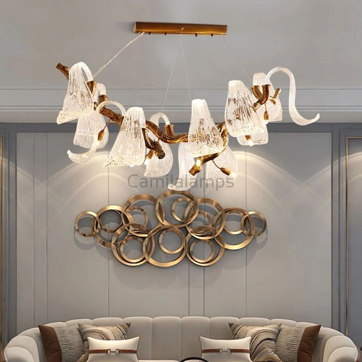 Icarus Wings Chandelier - Camilalamps - Ca-1BU2024-1C1912