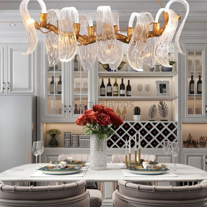 Icarus Wings Chandelier - Camilalamps - Ca-1BU2024-1C1912